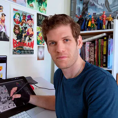 Jason Piperberg, Illustrator of Livewell Comics - photo