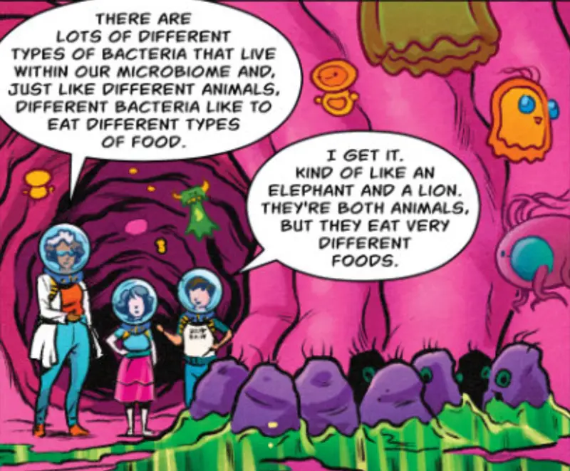 Animals in your gut explanation