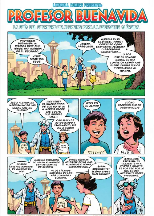 Livewell Comics: EOE Spanish Version