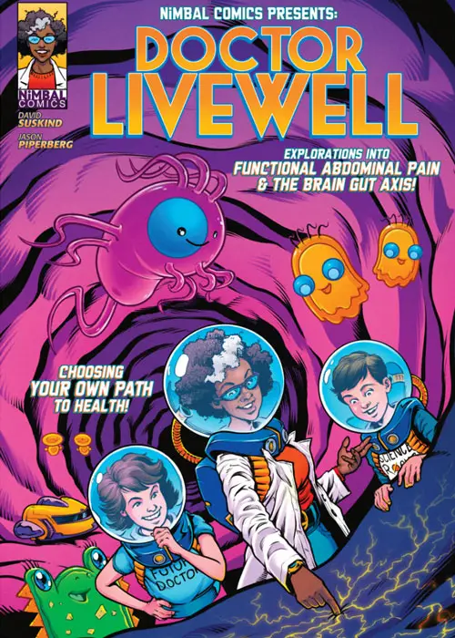 Livewell Comics: Functional Abdominal Pain English Version