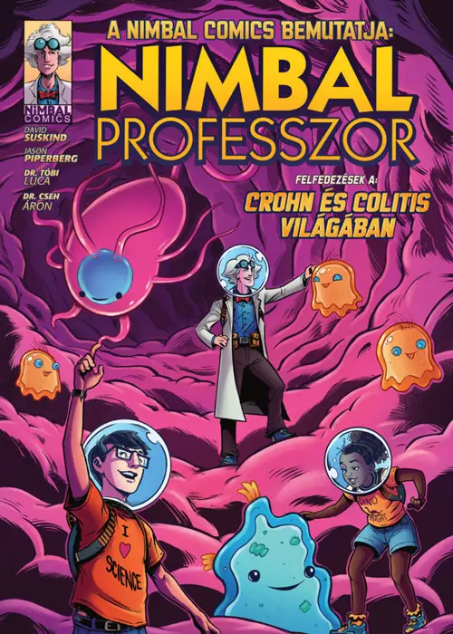 Livewell Comics: Inflammatory Bowel Disease Hungarian Version