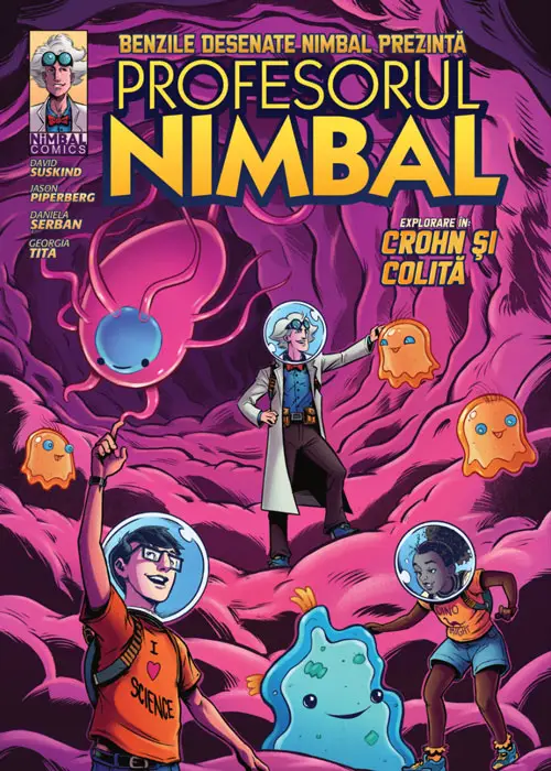 Livewell Comics: Inflammatory Bowel Disease Romanian Version