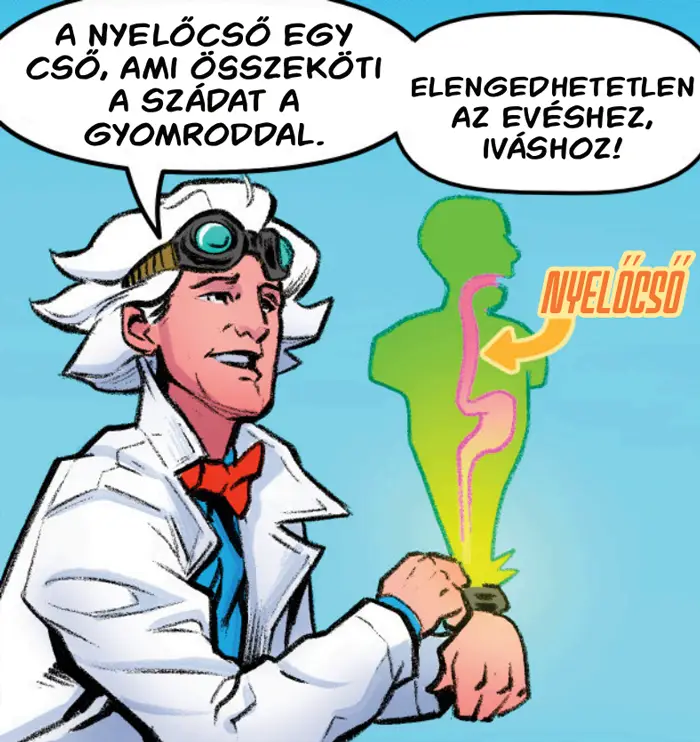 Professor Nimbal Teaching with his magic watch