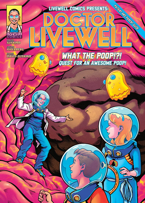 What the poop - comic book cover